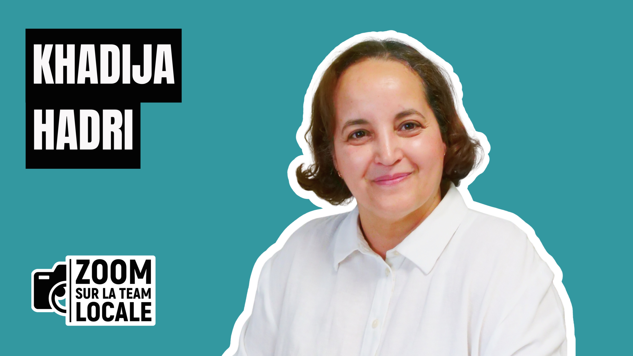 Khadija, Conseillère en Insertion Sociale et Professionnelle